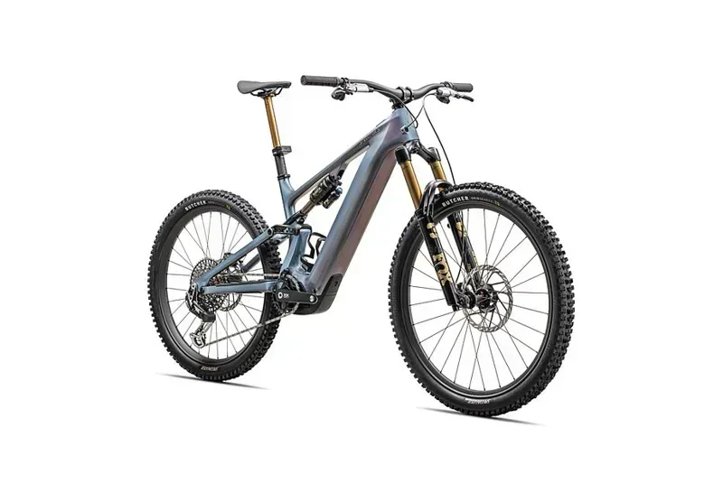 Specialized S-Works Turbo Levo 4 Electric Mountain Bike in Glacial Blue Metallic-2