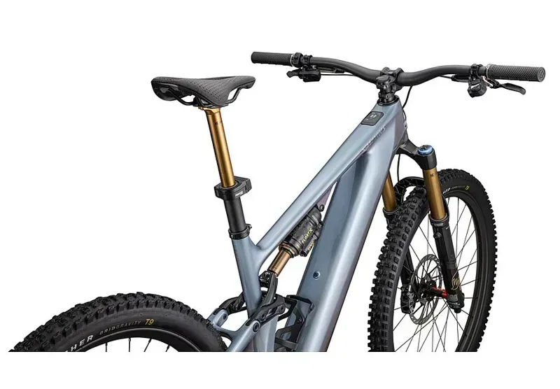 Specialized S-Works Turbo Levo 4 Electric Mountain Bike in Glacial Blue Metallic-4