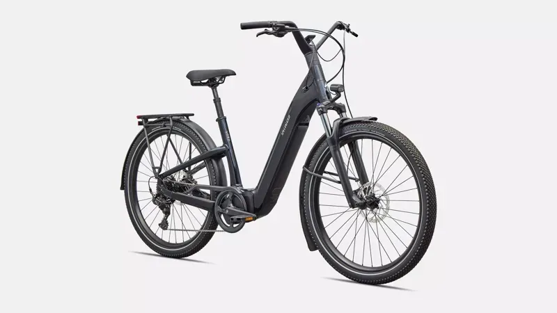 Specialized Turbo Como 4.0 E-Hybrid Bike in Gloss Metallic Dark Navy-1