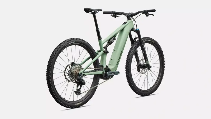 Specialized Turbo Levo R Expert eMountain Bike in Satin Pistachio-2