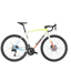Trek Domane SL 6 Gen 4 Road Bike In Era White/Glowstick/Coral Fade