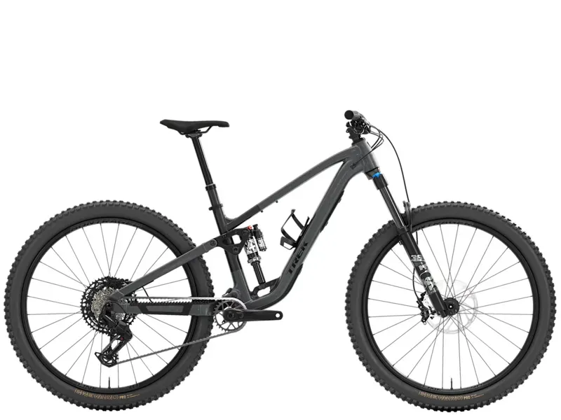 Trek Fuel EX 8 Gen 7 Mountain Bike in Lithium Grey/Trek Black Splatter