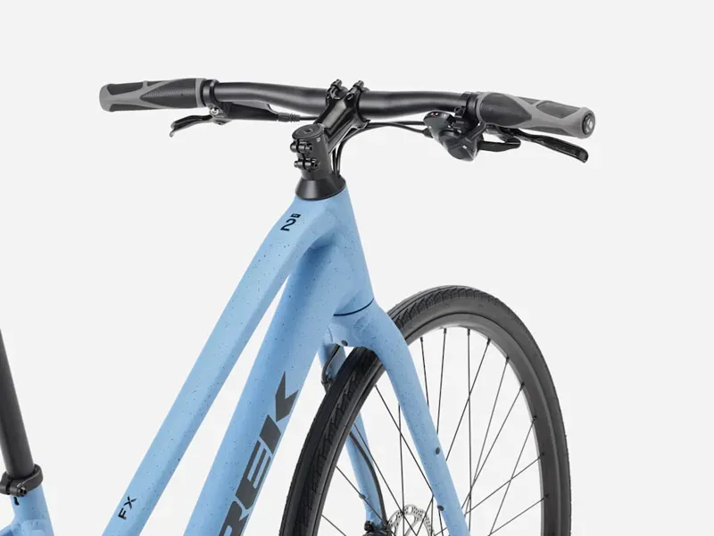 Trek FX 2 Midstep Hybrid Bike in Fjord Blue-2