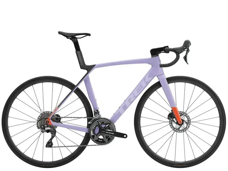 Trek Madone SL 5 Gen 8 Road Bike in Matte Lavender Haze/Deep Smoke