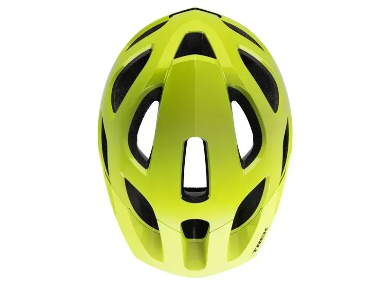 Trek Tyro Youth Bike Helmet in Radioactive Yellow/Power Surge-3