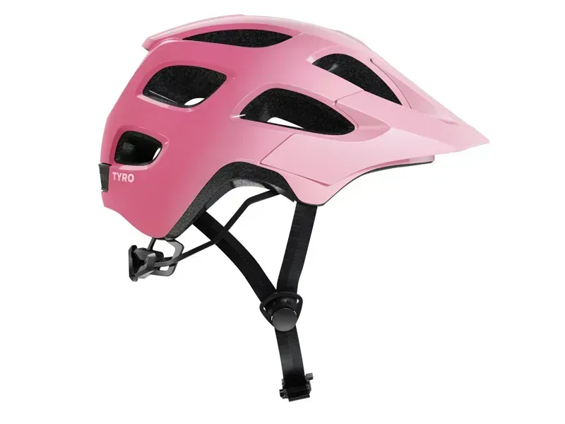 Trek Tyro Youth Helmet in Blush/Pink Frosting-1