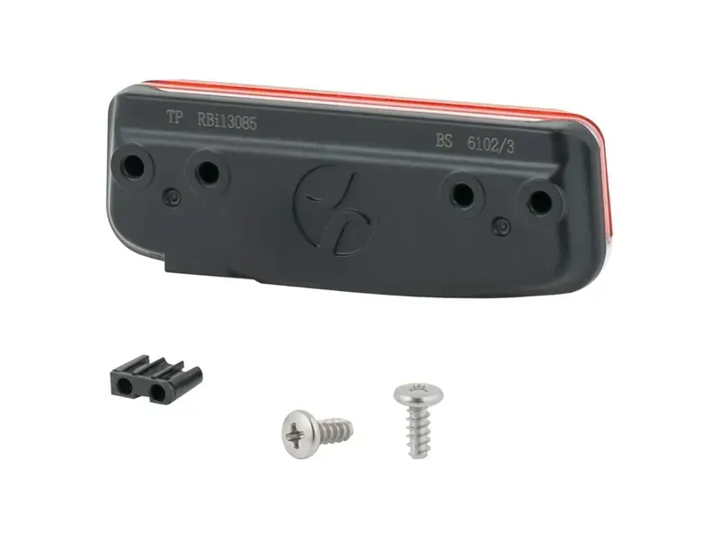 Spanninga Solo E-Bike 6V/12V No SW RackMount 50mm Rear Light in Red-2