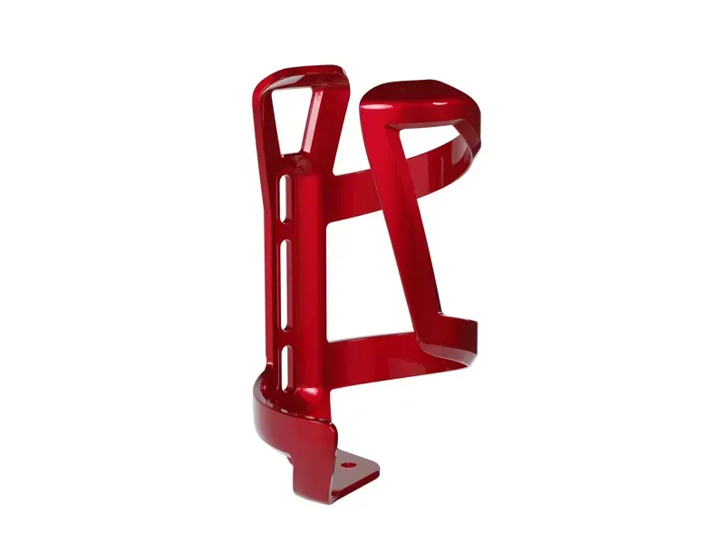 Trek Side Load Left Recycled Plastic Bottle Cage In Gloss Crimson