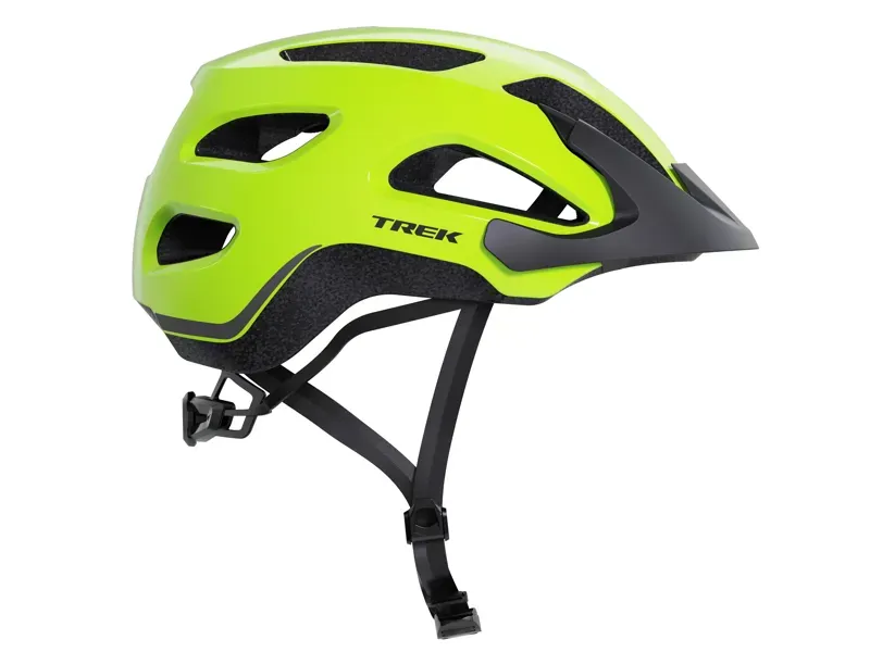 Trek Solstice Bike Helmet in Radioactive Yellow-4