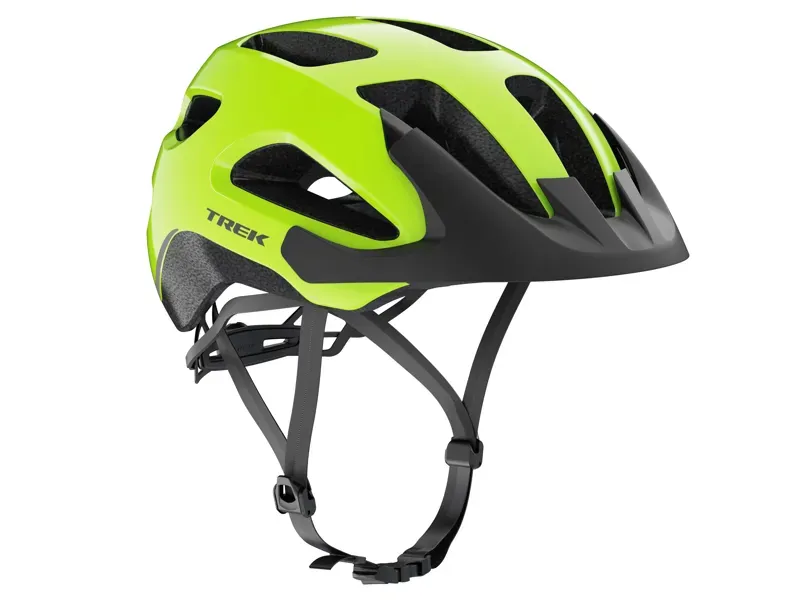 Trek Solstice Bike Helmet in Radioactive Yellow