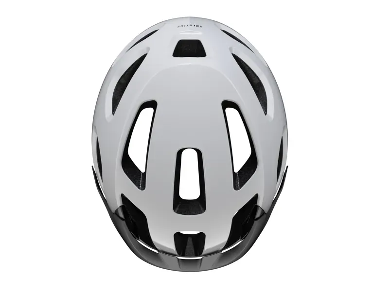 Trek Solstice Bike Helmet in White-2