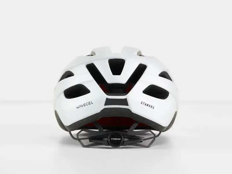 Trek Starvos WaveCel Helmet In White-2