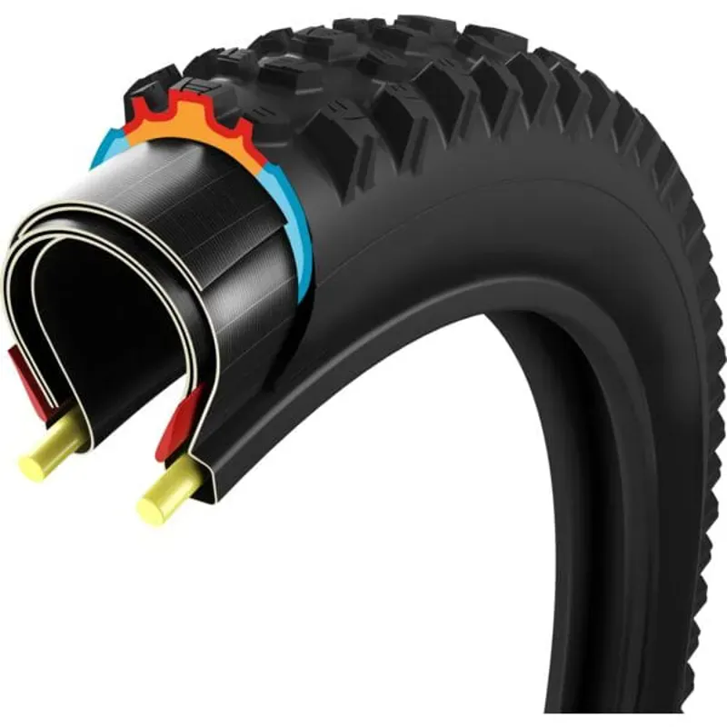 Vittoria Mostro 29x2.4-inch Enduro Full Tyre in Black-2