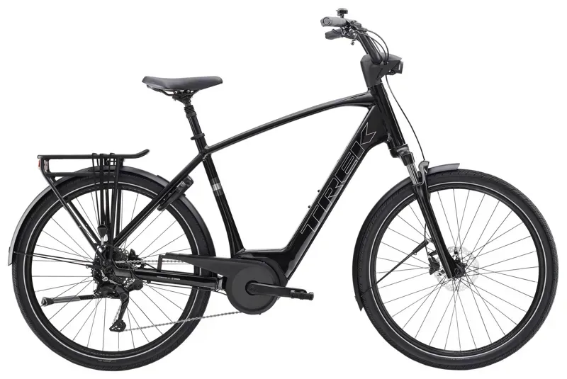 Trek Verve+ 2 e-Hybrid Bike In Trek Black