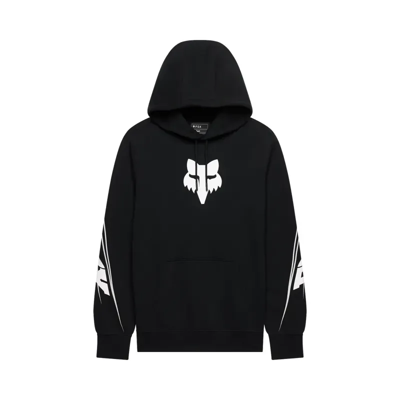 Fox Apex Fleece Pullover Hoodie in Black